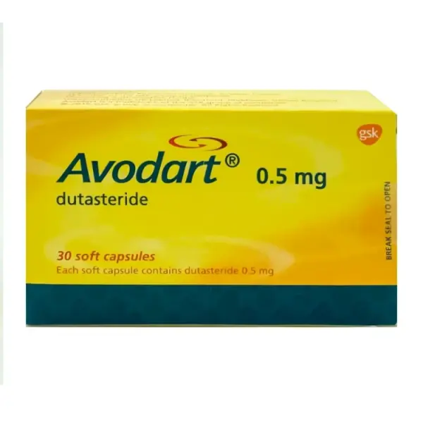 AVODART CAPS 0.5MG 30`S
