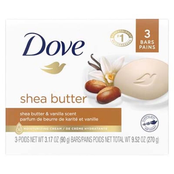 Dove Cream Bar Soap – Moisturizing Gentle Cleanser for Soft, Smooth Skin