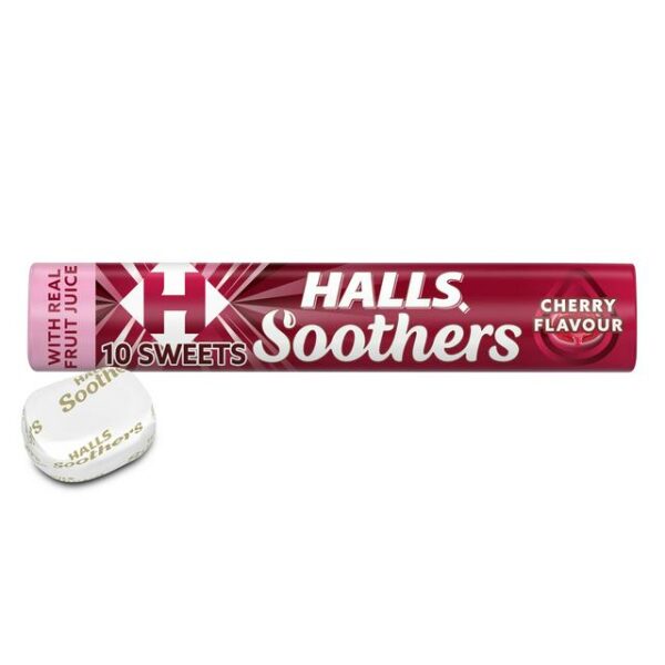 HALLS SOOTHERS CHERRY 45G