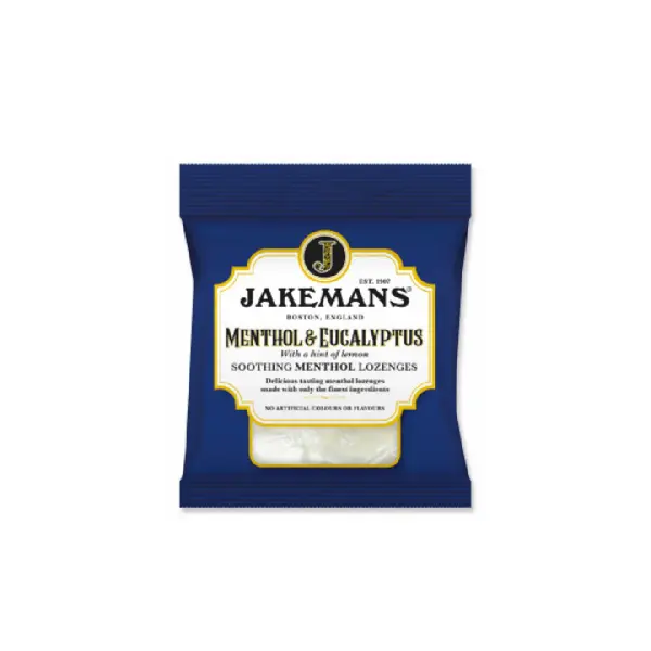 JAKEMANS LOZENGES METHANOL&EUCALYPTUS 73G