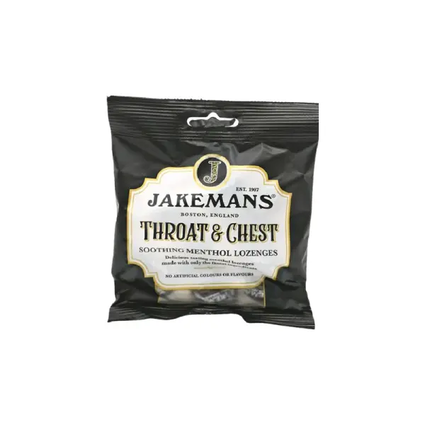 JAKEMANS LOZENGES THROAT&CHEST 73G