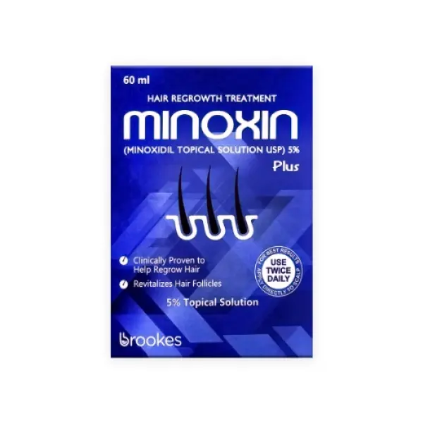 MINOXIN PLUS SOLN 5% 60ML