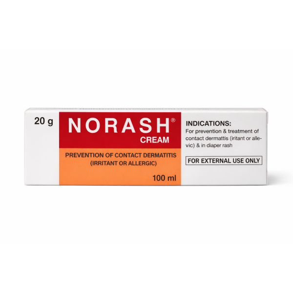 Norash Cream – Gentle Protection Against Dermatitis & Diaper Rash