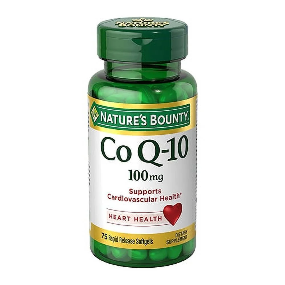 Nature’s Bounty CoQ10 100 mg + L‑Carnitine 20 mg Rapid Release Softgels Nature’s Bounty CoQ10 100 mg + L‑Carnitine 20 mg Rapid Release Softgels – Heart Health & Energy Support | Kenya - Image 1