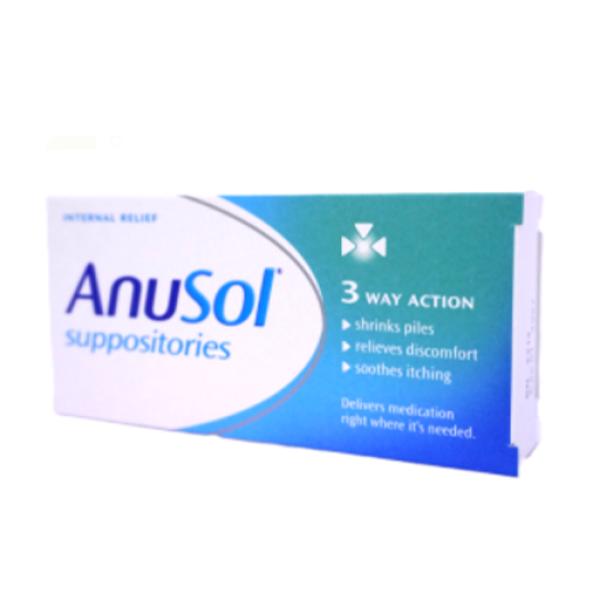 ANUSOL SUPP 12S