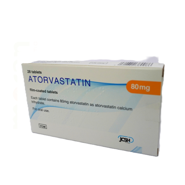 ATORVASTATIN 80MG 28`S