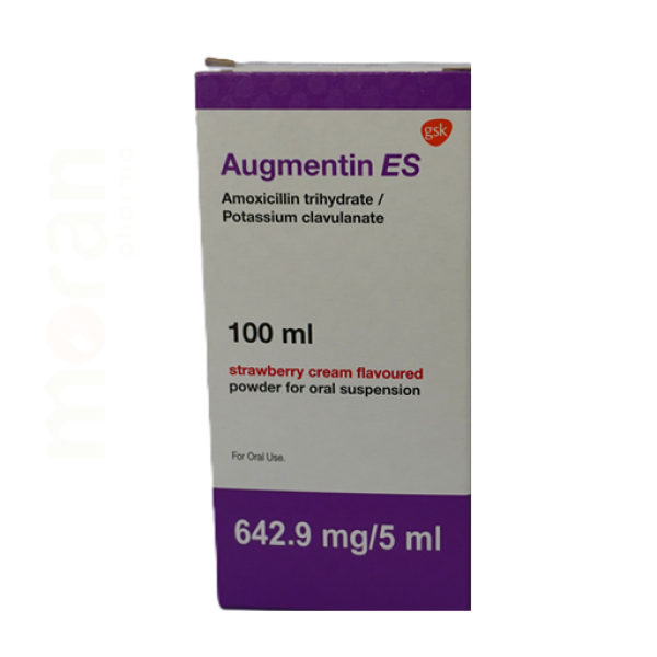 AUGMENTIN ES 642.5MG 5ML 100ML