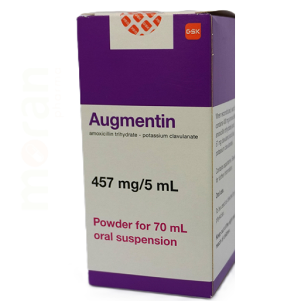 AUGMENTIN SYRUP 457MG 5ML 70ML