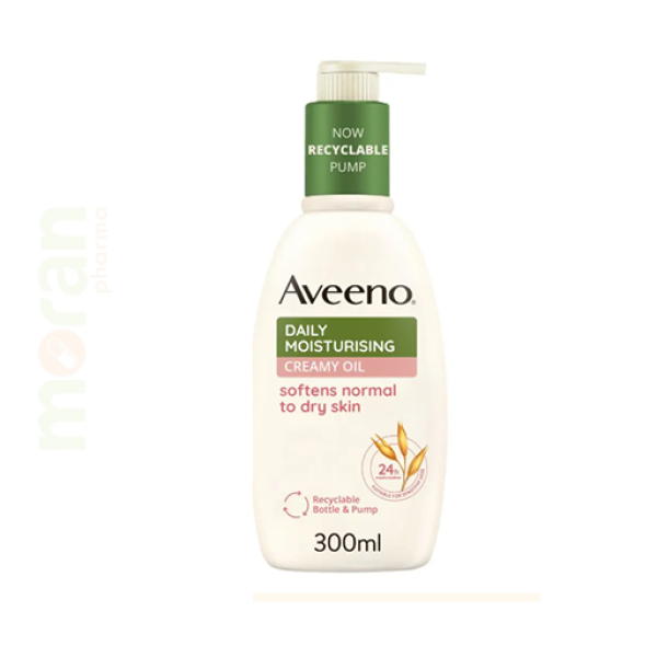 AVEENO DAILY MOISTURISING CREAMY OIL 300ML