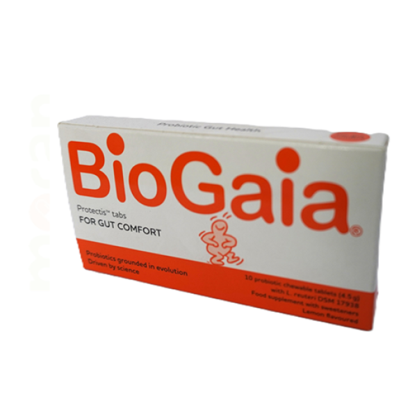 BIOGAIA 4.5MG TABS 10`S (CHEWABLE)