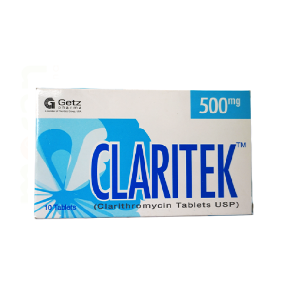 CLARITEK 500MG TABS 10S