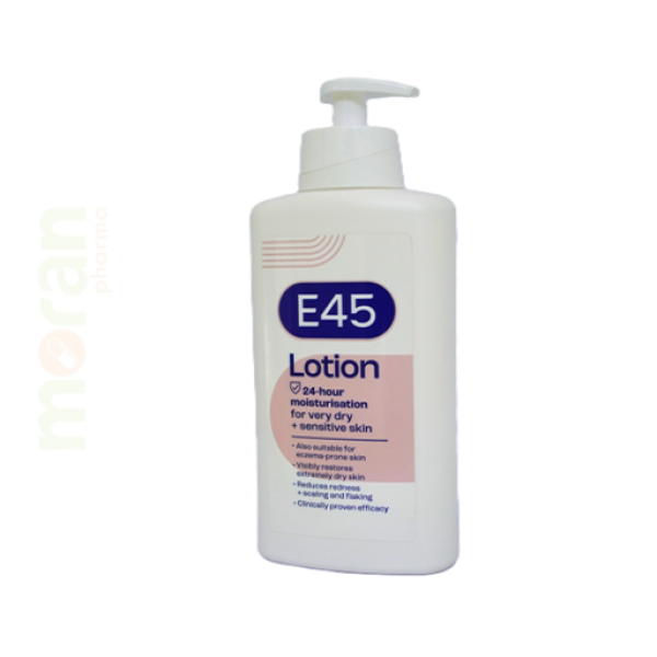 E45 MOISTURISING PUMP LOTION 500ML