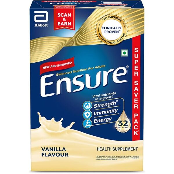 ENSURE VANILLA FLAVOUR 375GMS