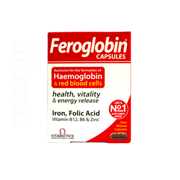 FEROGLOBIN CAPSULES 30`S