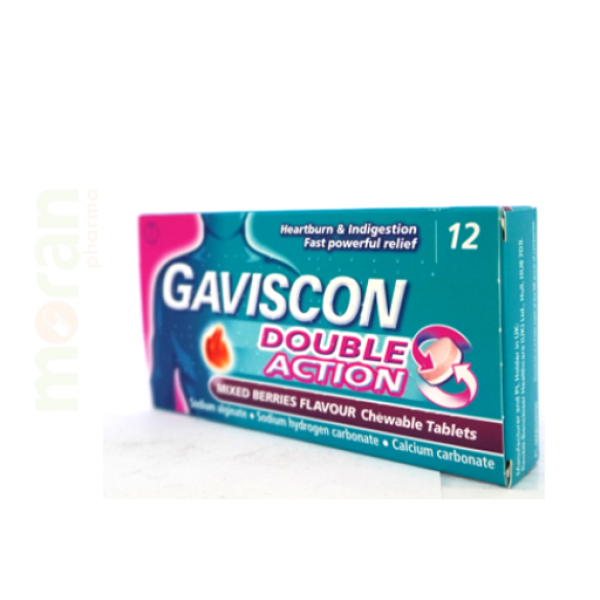 GAVISCON DOUBLE ACTION TABS MIXED BERRIES 1