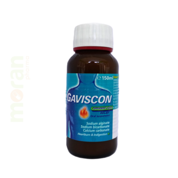 GAVISCON LIQUID PEPPERMINT 150ML
