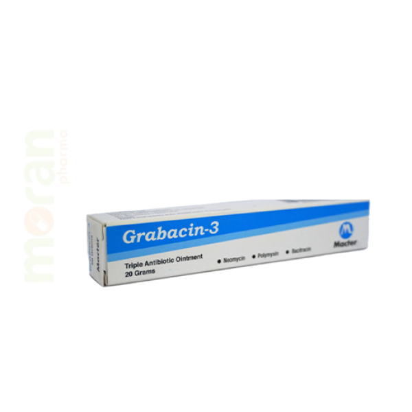GRABACIN-3 OINT. 20GM