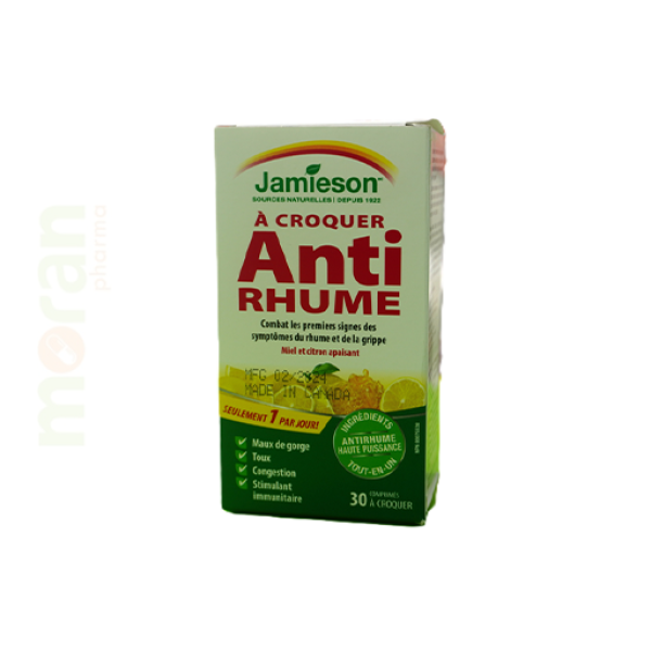 JAMIESON COLD FIGHTER CHEWABLE TABS 30S