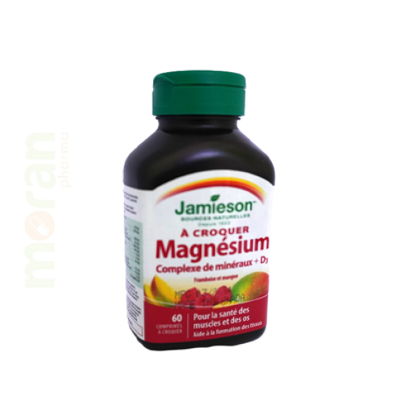 JAMIESON MAGNESIUM MINERAL COMPLEX+D3 CHEW