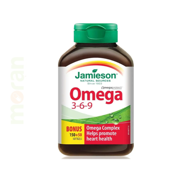 JAMIESON OMEGA 3-6-9 SOFTGELS 200S