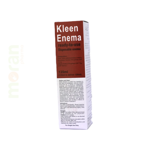 KLEEN ENEMA SOLUTION 135ML