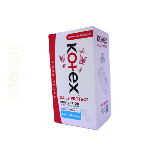 KOTEX PANTYLINERS REGULAR 40`S