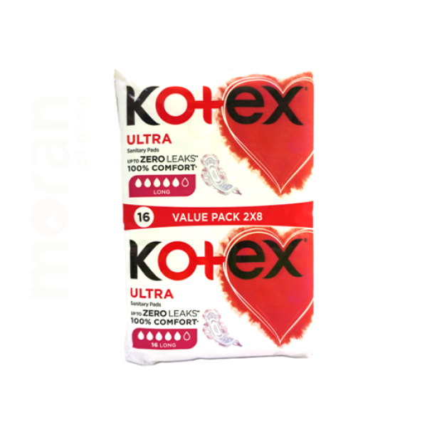 KOTEX ULTRA THIN DUO LONG 16`S