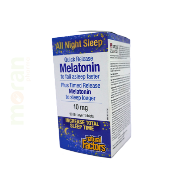 MELATONIN 10MG BILAYER TRT 90