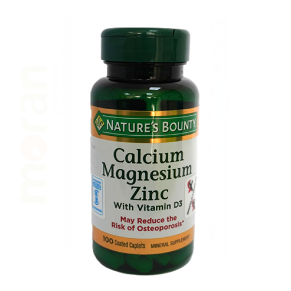 NATURE`S BOUNTY CALCIUM MAGNESIUM ZINC COA