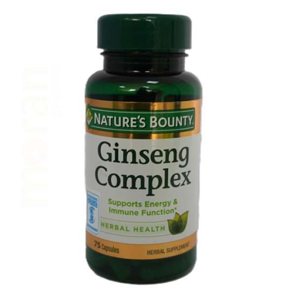 NATURE`S BOUNTY GINSENG COMPLEX CAPSULES 7