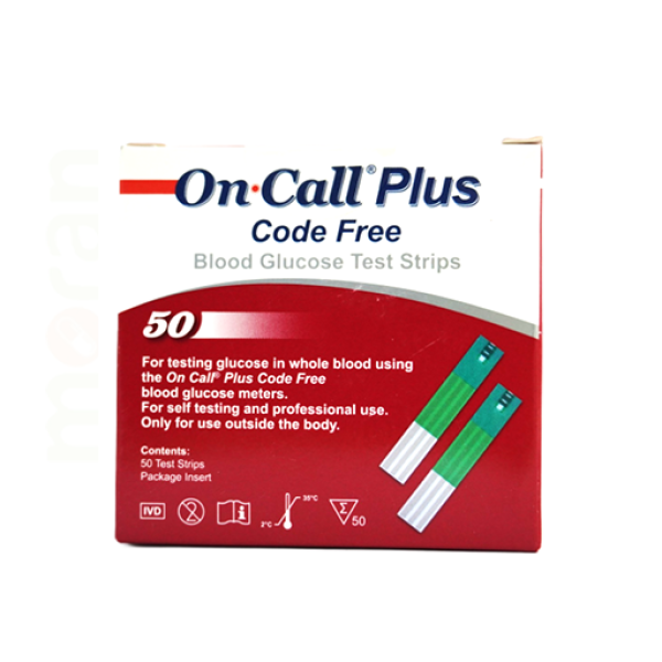 ON CALL PLUS TEST STRIPS 50S