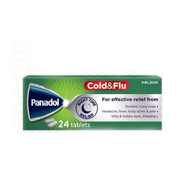 PANADOL COLD AND FLU NIGHT 24S