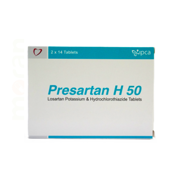 PRESARTAN H 50MG TABS 28`S