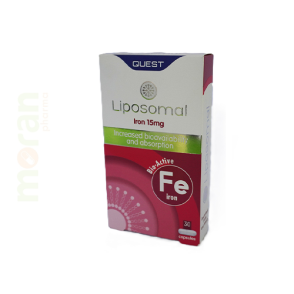 QST LIPOSOMAL IRON 15MG CAPS 30`S