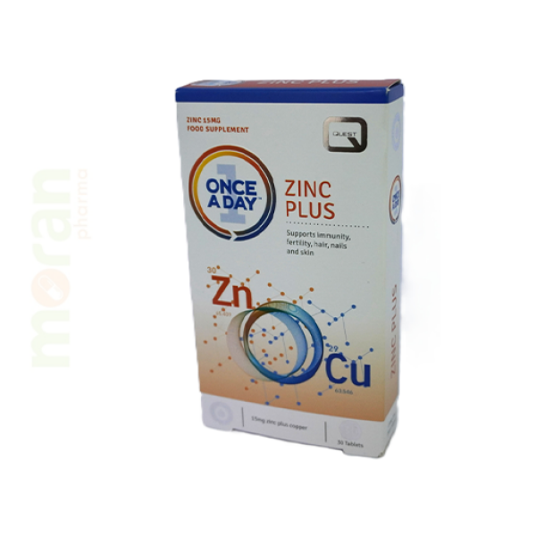 QST OAD ZINC PLUS 15MG TABS 30`S
