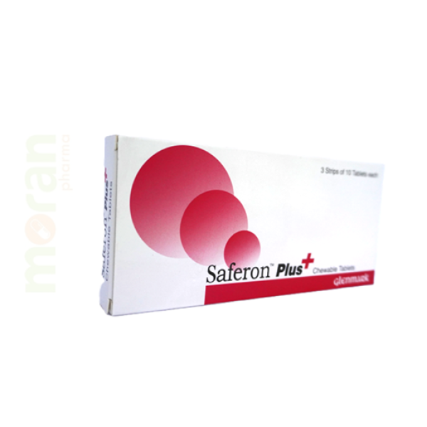 SAFERON CHEWABLE TABS 30S