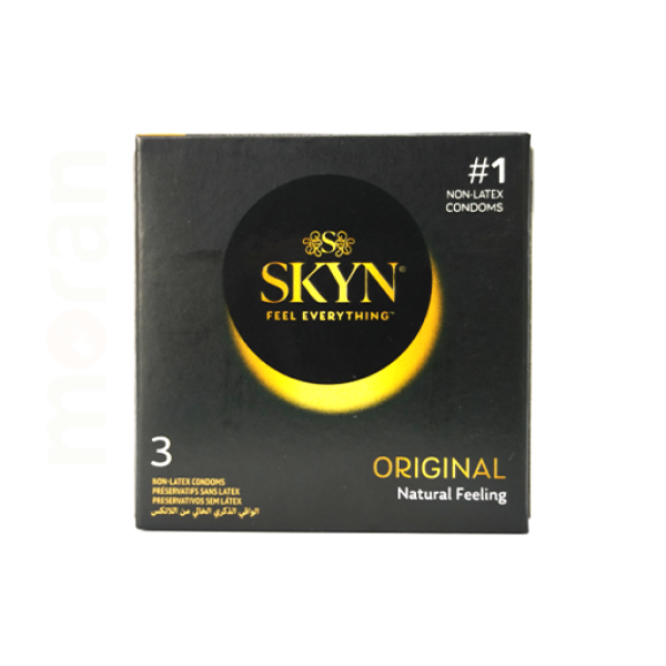 SKYN CONDOMS ORIGINAL NON LATEX 3`S