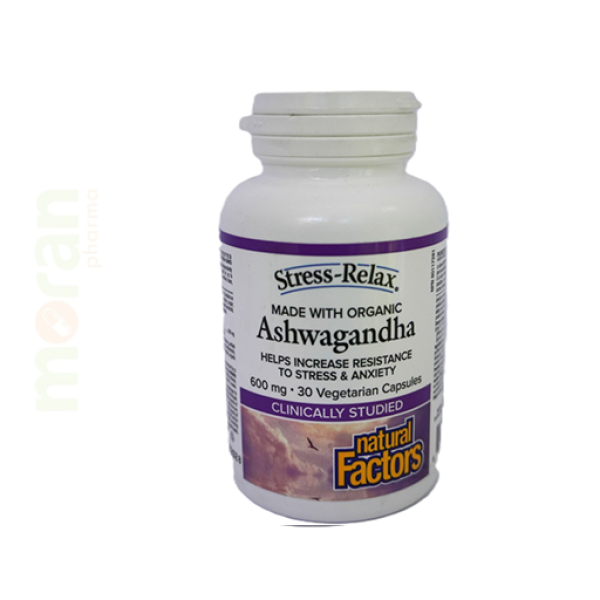 SR ASHWAGAN 600MG VCAP 30