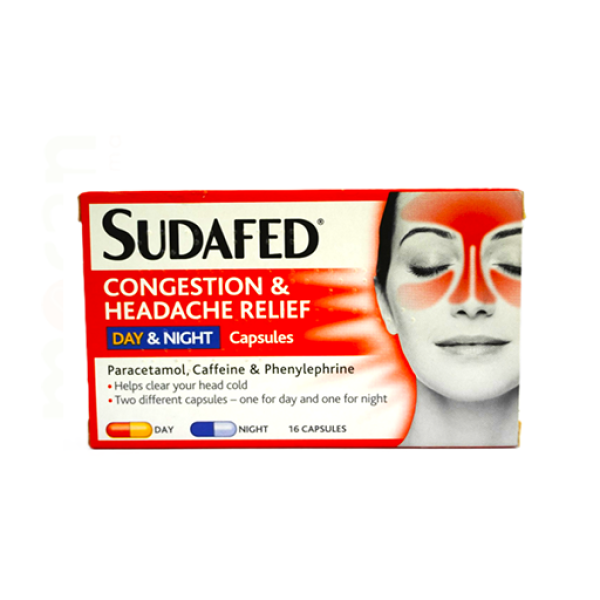 SUDAFED CONGESTION HEADACHE DAY & NIGHT
