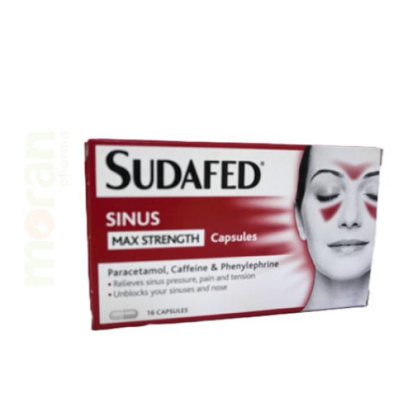 SUDAFED SINUS MAX STRENGTH CAPS