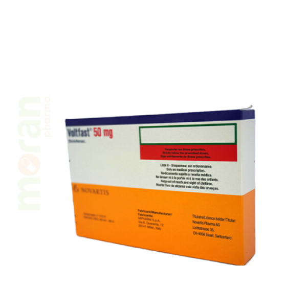 VOLTFAST 50MG 9`S