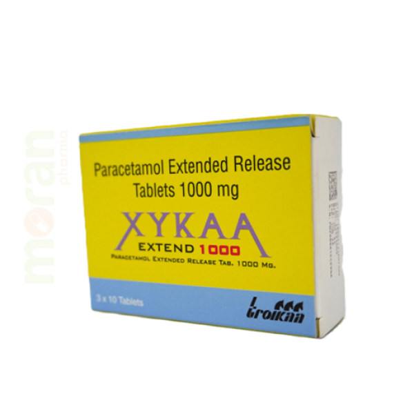 XYKAA EXTENDED TABS 1000MG 20S