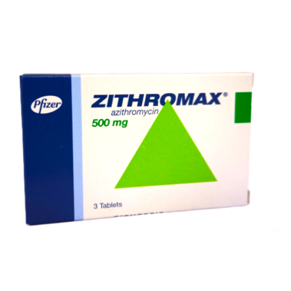 ZITHROMAX TABS  500MG 3S