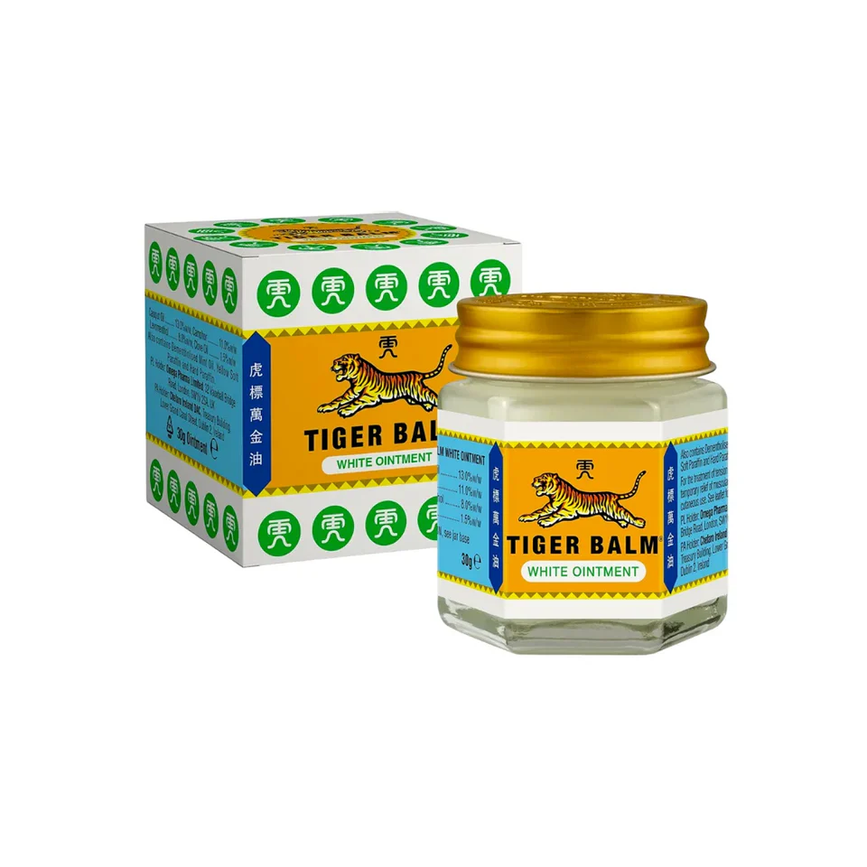 TigerBalmWhiteOintment.MORAN_PHARMACY Tiger Balm White – Fast-Acting Herbal Pain Relief for Muscle Aches, Joint Pain & Stiffness - Image 1